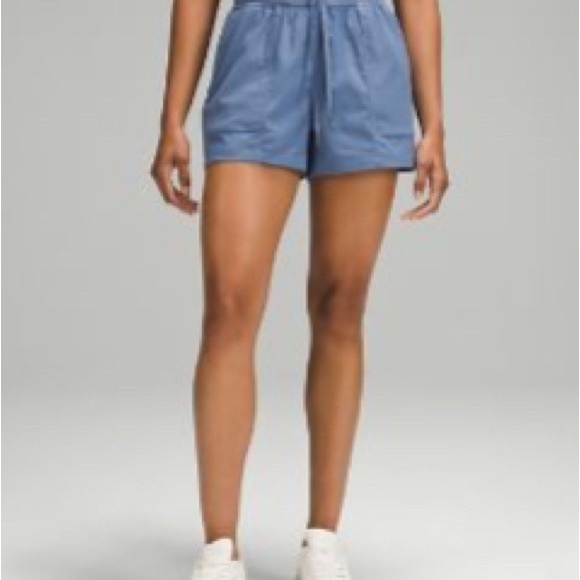 lululemon athletica Women's Athletic Shorts in Blue - Picture 1 of 5